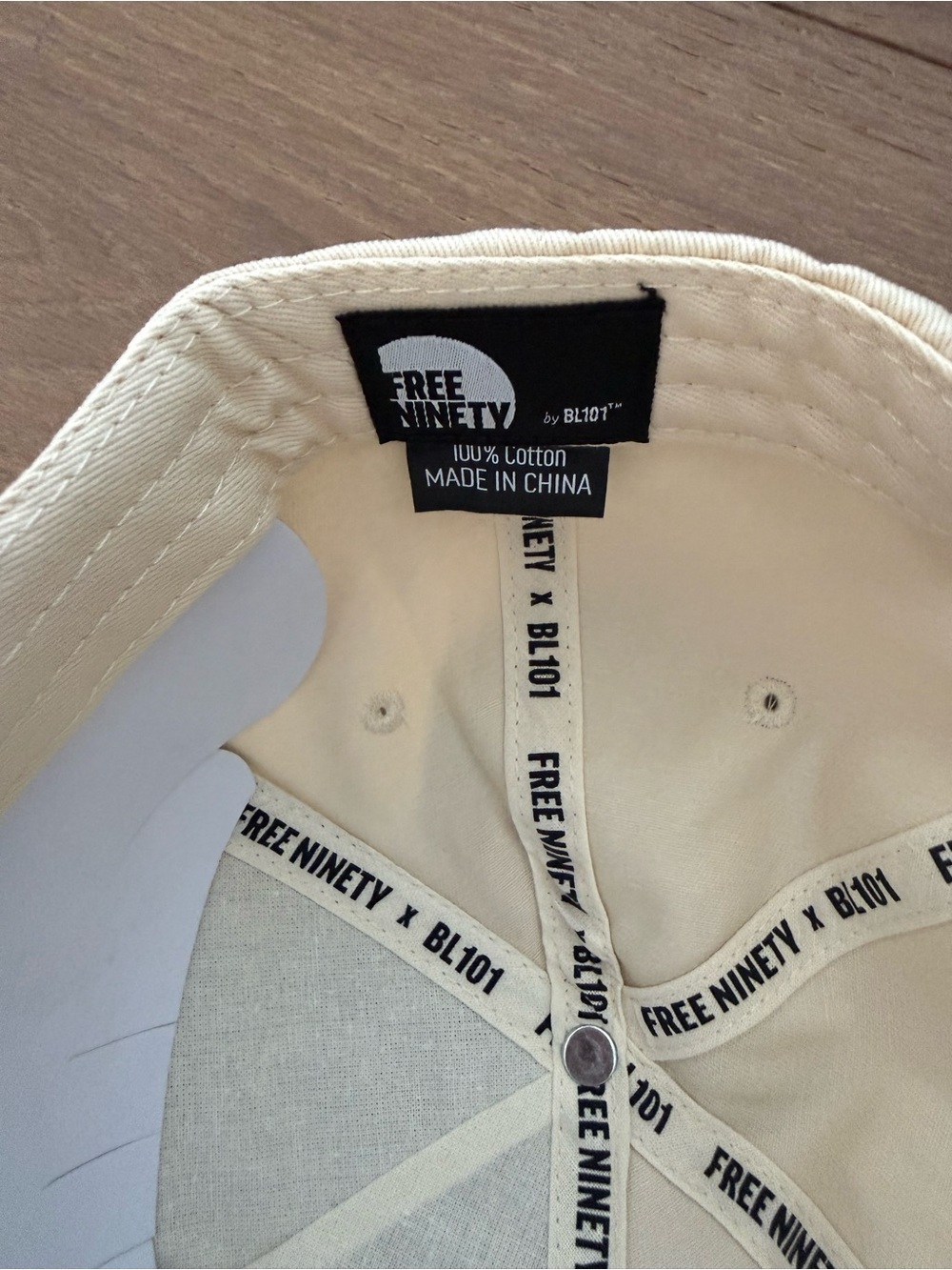 Free Ninety by Baseball Lifestyle 101 Upside Down Baseball Hat- NEW WITH TAGS - Picture 5 of 5